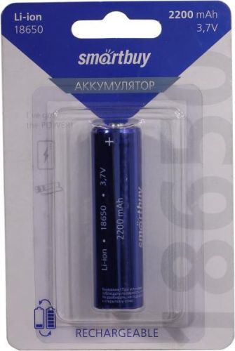 Аккум. Smartbuy SBBR-18650-1B22