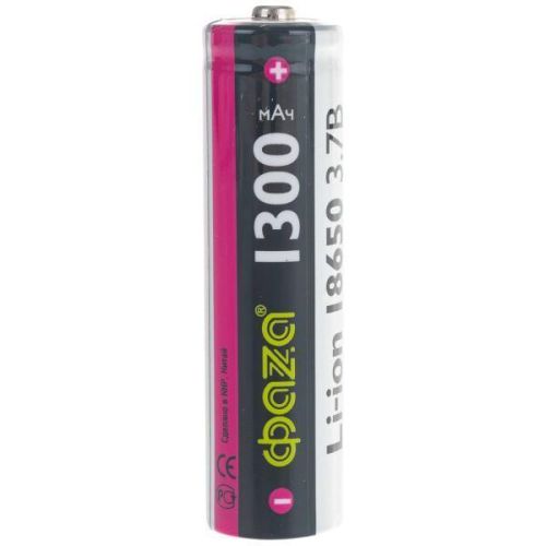 Аккумулятор 18650 3.7В Li-Ion 1300мА.ч без платы защиты BL-1 ФАZА 5028227