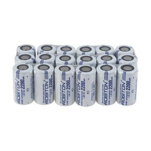 Аккумулятор ROBITON 2200МНSC High Power, Ni-МН, 1.2 В, 2200 мАч 18 штук