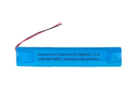 Аккумуляторная батарея SE1000 ААА 7.2 В 1000 мАч NiMH с выводами, без разъёма 1242