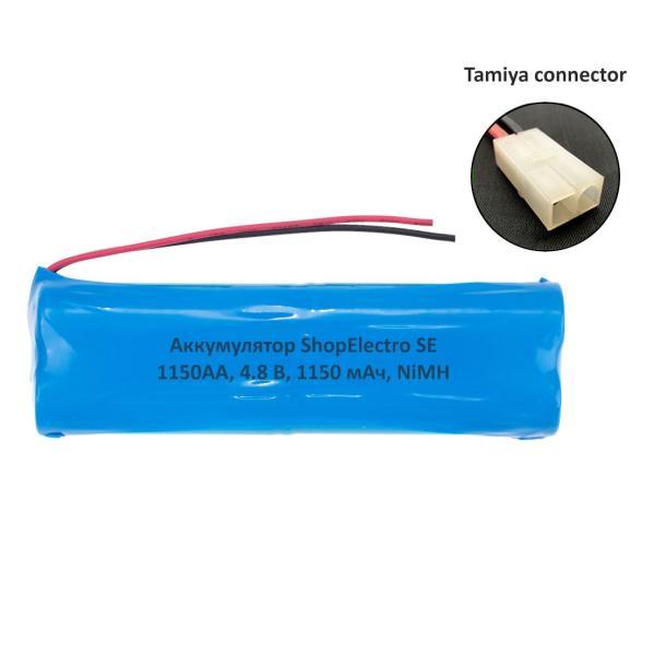 Аккумуляторная батарея SE1150 АА 4.8 В 1150 мАч NiMH для игрушки, разъём Tamiya 12182