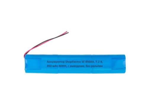 Аккумуляторная батарея SE850 АА 7.2 В 850 мАч NiMH с выводами, без разъёма