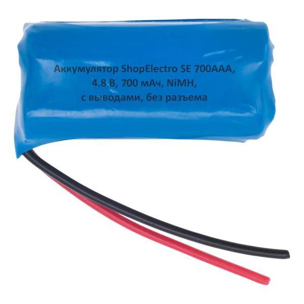Аккумуляторная сборка ShopElectro SE700ААА 4,8В 700мАч / 4,8V 700mAh , NiMH