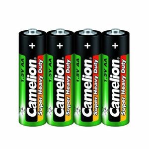 Батар. AA солевая Camelion ( R6P- SR-4, 1.5В) 4шт