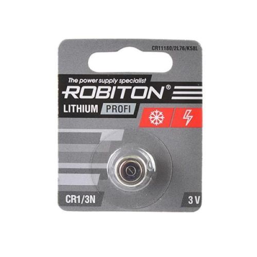 Батарейка CR1/3N 3V (вебасто) блистер (1шт.) ROBITON 1шт