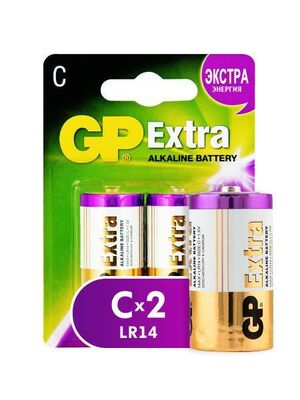 Батарейка GP Batteries Extra 14AX 2 шт
