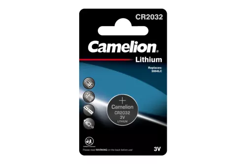 Батарейка литиевая Camelion Lithium таблетка 3V упаковка 1 шт. CR2032-BP1