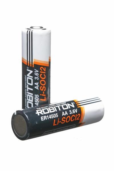 Батарейка ROBITON ER14505 Lithium, 3.6 В, AA, 2400 мАч / 2 штуки SR
