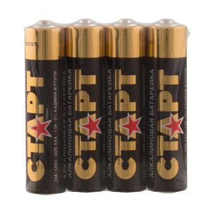 Батарейка Старт LR03-SH4-BOX, типоразмер AAA, 4 шт