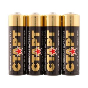 Батарейка Старт LR6-SH4-BOX, типоразмер AA, 4 шт