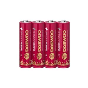 Батарейки алкалиновые DAEWOO ENERGY ALKALINE АA (LR6, ПАЛЬЧИКОВЫЕ), 96 шт. (