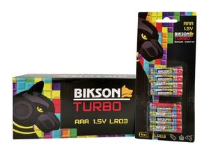 Батарейки щелочные (алколиновые) BIKSON ААА 1,5В BN0548 8шт (мизинчиковые
