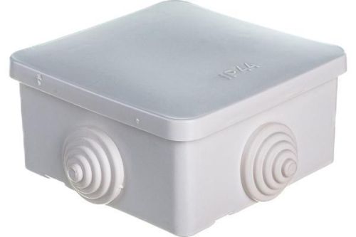 Bylectrica Коробка с клеммными колодками для открытой проводки IP44 80х80х41,5 мм, КМ-222