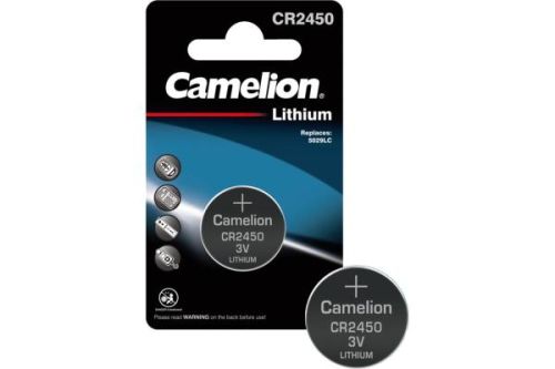 CAMELION CAMELION CR2450 BL-1 БАТ-КА ЛИТИЕВАЯ,3V 3072 1шт
