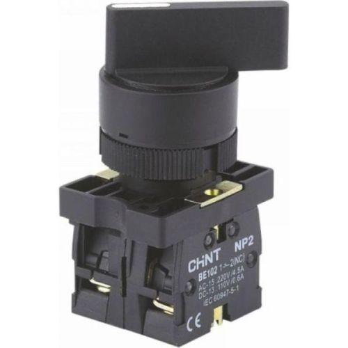 CHINT Переключатель NP2-EJ53 3 полож. с возвратом 2НО IP40 574828