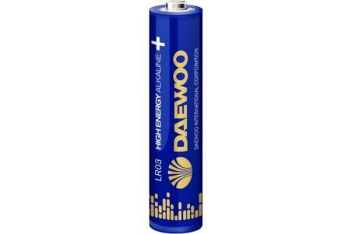 Daewoo Алкалиновая батарейка LR03 HIGH ENERGY Alkaline BL-4 5030381
