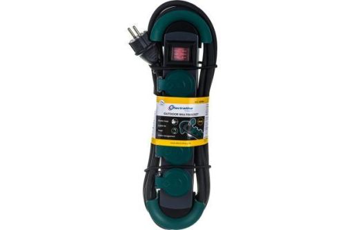 Electraline Удлинитель 4Р с выключателем H07RN-F 3x1,5-4М 16А 62085