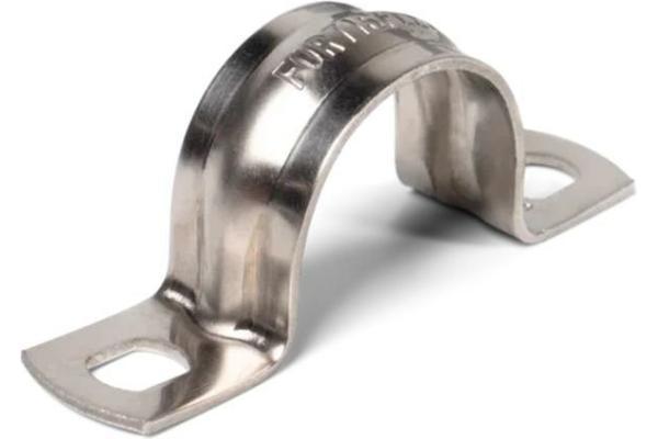 FORTISFLEX Скоба метал двухлапковая СМДINOX 1617 80134