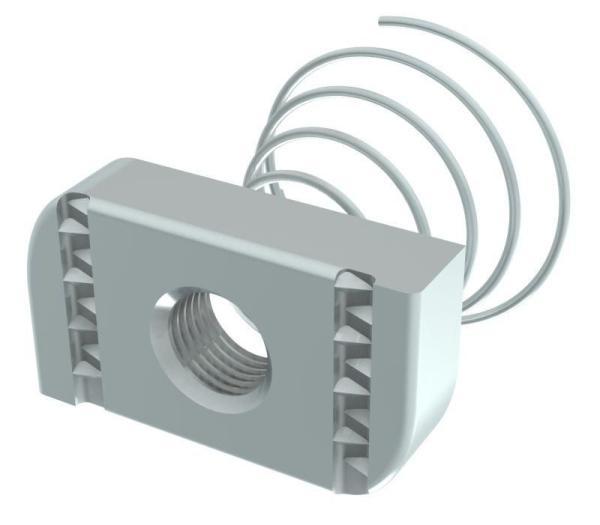 Гайка-STRUT с конусной пруж. М10 IEK CMZ13-SGH-1