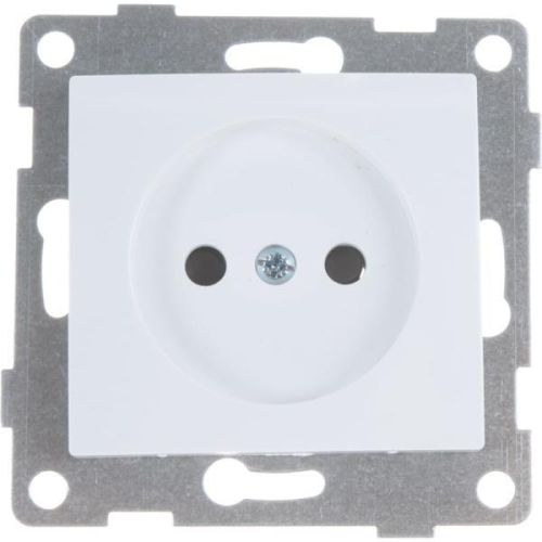 GUSI ELECTRIC Bravo МЕХ. Роз. 1-ой б/з с з/ш, скрытая установка, 16А, 250В, белый С10Р2