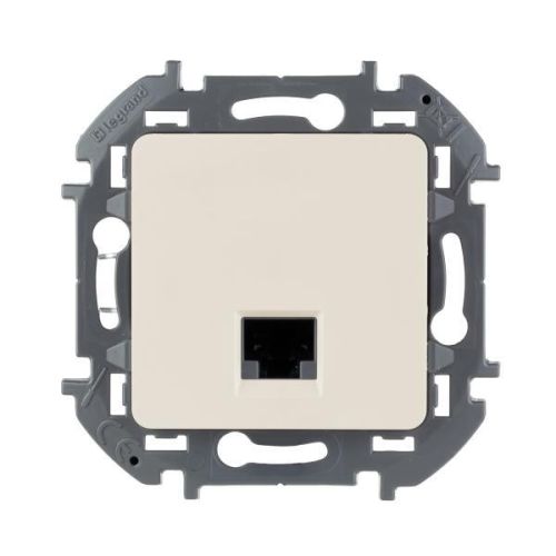 Информационная розетка RJ 45 - категория 5e - UTP - INSPIRIA - слоновая кость