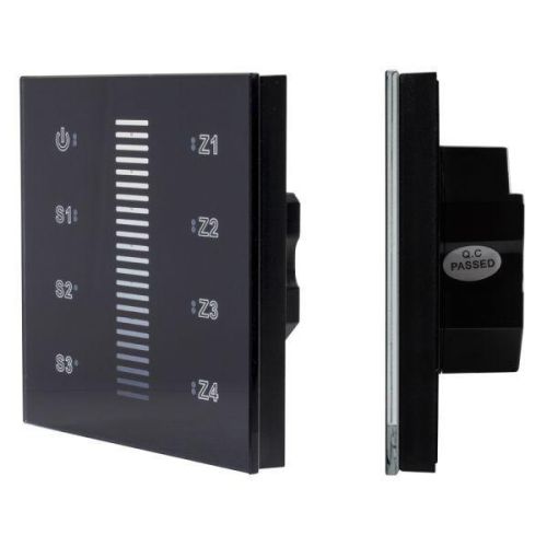 INTELLIGENT ARLIGHT Сенсорная панель DALI-901-11-ADDR-3SC-DIM-DT6-IN Black (BUS) (IARL, IP
