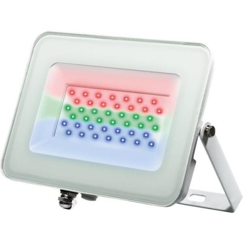 Jazzway Прожектор PFL- 30W RGB WH IP65 Прожектор БЕЛЫЙ 5012103