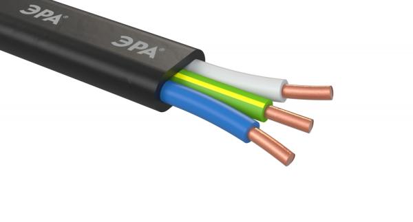 Кабель ЭРА ВВГ-Пнг(А)-LS 3х1,5 мм? 5м (Б0058789