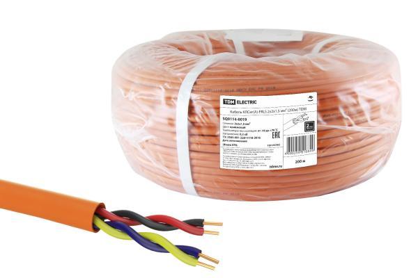 Кабель КПСнг(А)-FRLS 2х2х1,5 мм? (200м) TDM SQ0114-0019
