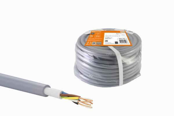 Кабель TDM ELECTRIC NYM-J 5х1,5-0,66 (20м) SQ0121-0057