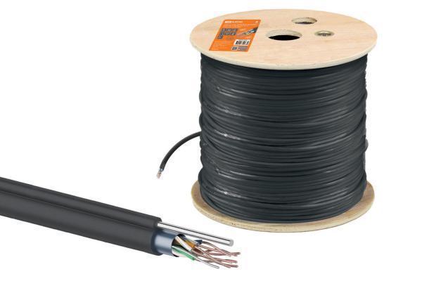 Кабель TDM ELECTRIC витая пара F/UTP Cat 5e 4х2х24AWG (305м) для наружн. прокл.