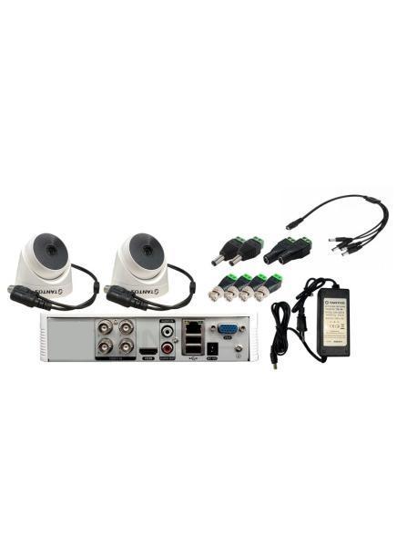 Комплект Tantos из 2-х купольных камер AHD (2Mpx/1080P/2.8mm