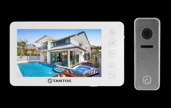 Комплект видеодомофона TANTOS Prime + Вызывная паель TANTOS iPanel 2+