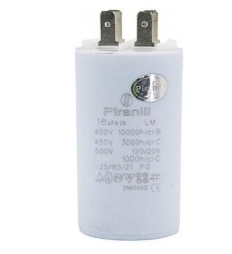 Конденсатор CBB60 18мкФ 450V (4 клеммы, крепление болтом) 304005