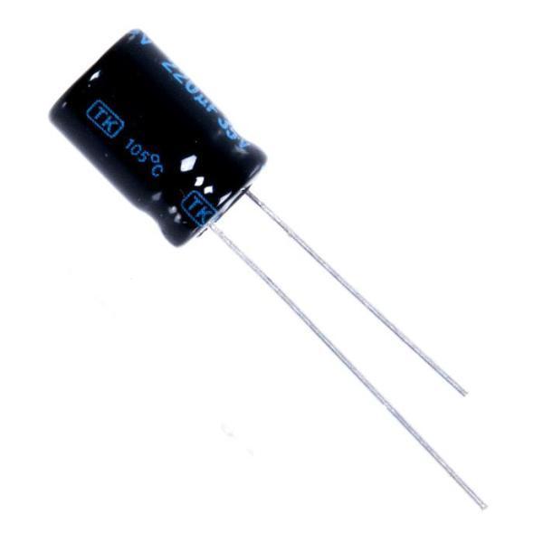 Конденсатор электролитический Jamicon 220x35 8x11 TK 105C