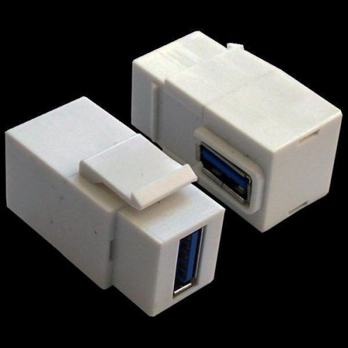 Коннектор LANMASTER LAN-OK-USB30-AA/V-WH