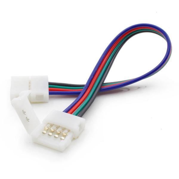 Коннектор соединительный DaPrivet RA1118 4PIN 4-контактный двухголовочный