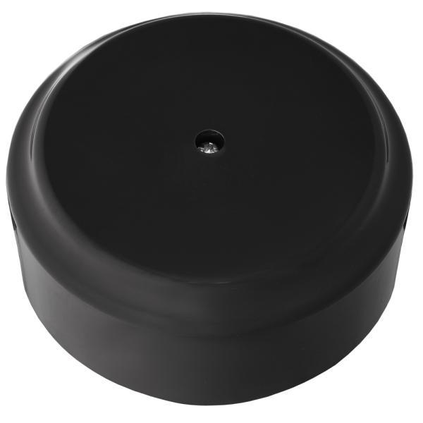 Коробка монтажная КМ-450 черный 80x80x35 мм (ОП для разводки проводов