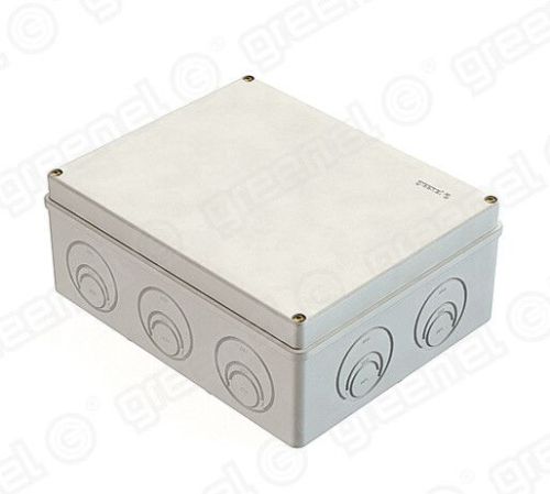 Коробка распред. 240х195х90мм IP55 (в комплекте 5 гермовводов) GREENEL