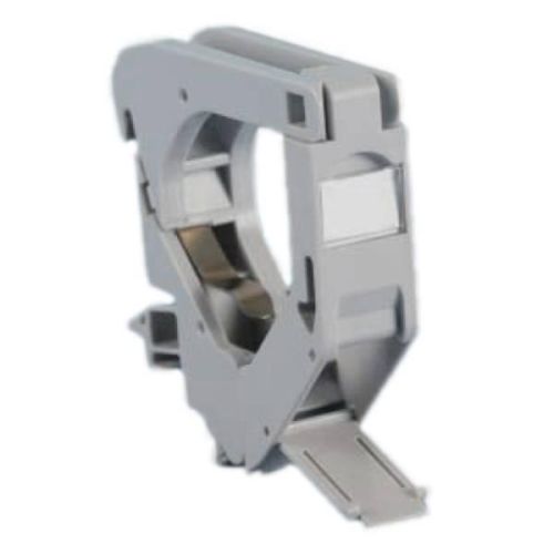Крепление для Keystone Jack на DIN-рейку Hyperline, FP-IE-DIN-KJ-1-GY, в распределительные