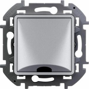 Legrand INSPIRIA Алюминий Вывод кабеля с зажимом для крепления