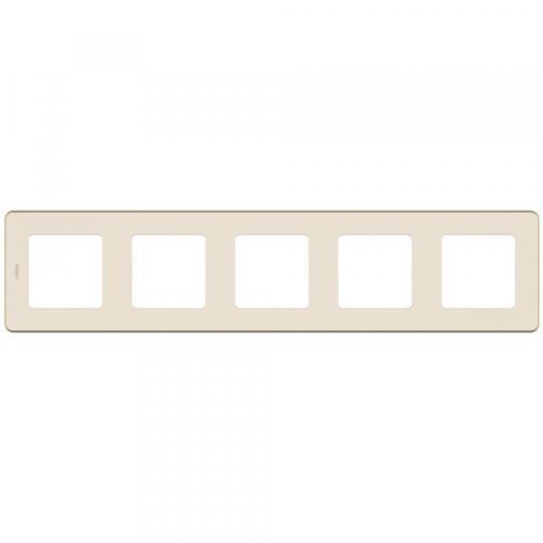 Legrand INSPIRIA Слоновая кость Рамка - 5 постов