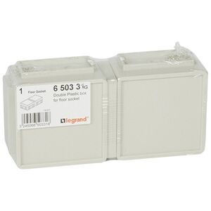 Legrand Короб двойной пластиковый 2х3 модуля