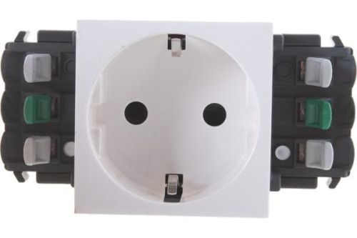 Legrand Механизм розетки 1-м СП Mosaic New 2мод. для кабель-канала DLP Leg 077401 133183