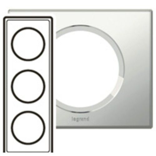Legrand Рамка 3п Зеркало CLN