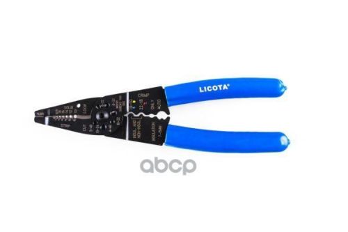 Licota - Клещи Для Зачистки Проводов И Обжима Клемм 7 Функц. 200 Мм Licota арт.