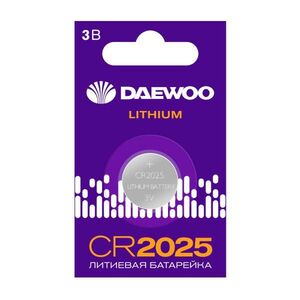 Литиевая дисковая батарейка DAEWOO