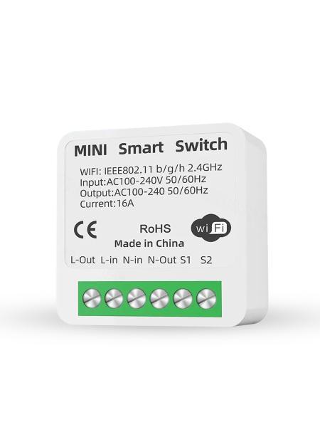 Мини WiFi переключатель Tuya 16A (4860