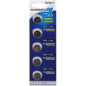 Набор из 5 шт, Pleomax CR1620-5BL (100/2000/48000