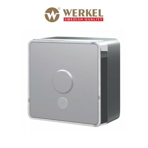 Накладной вывод кабеля Werkel W5050206 Gallant серебряный, металл, поликарбонат IP2
